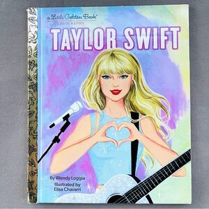 Taylor Swift A Little Golden Book Biography Hardcover Illustrated